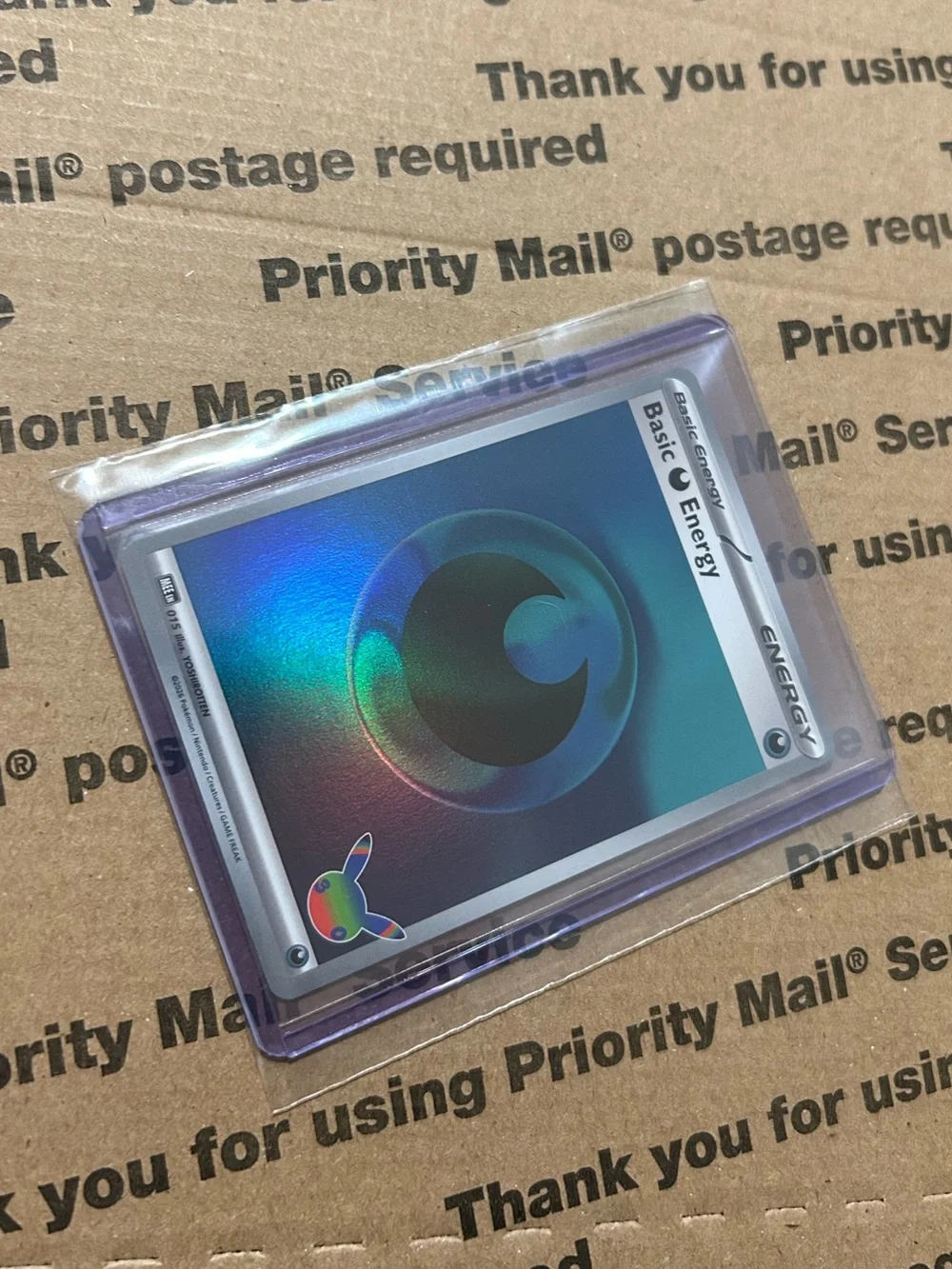 Holo Basic Energy 30th Celebration Pokemon TCG Card No. 015